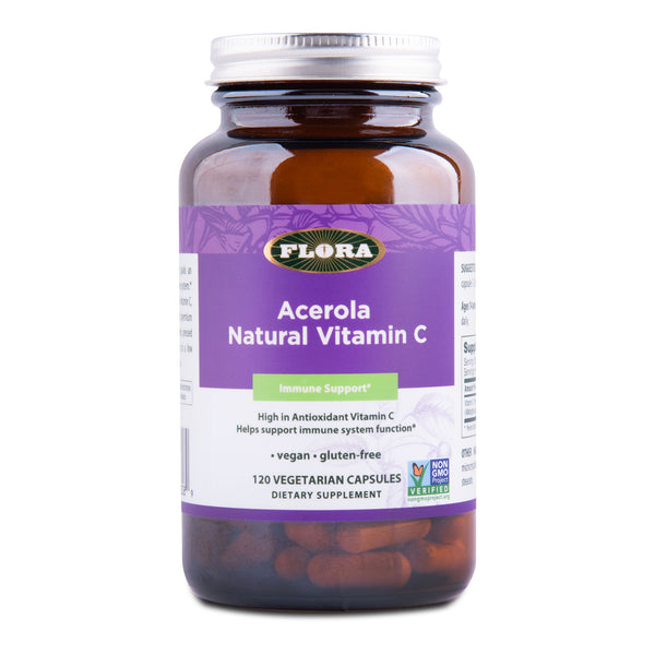 Acerola Natural Vitamin C Capsules